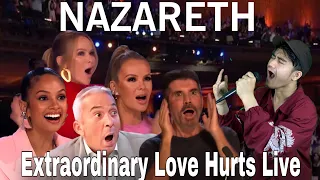AGT 2023 Nazareth X Golden Buzzer The Judges are Shocked Hysterically with the Extraordinary Song