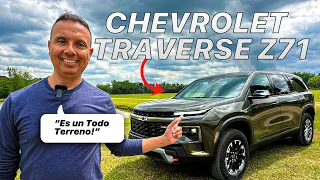 AGUANTA mucho más! Chevrolet Traverse Z71 2024 ya es TODO TERRENO!
