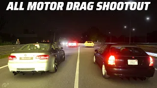 Gran Turismo 7 - ALL MOTOR Drag Racing Event! Insane Street Racing!