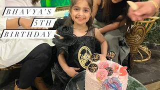 Bhavya’s 5th Birthday Celebration 🥰 | Birthday Party