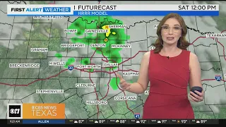 Mix of sun and clouds with storms possible in North Texas