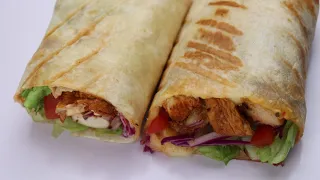 Chicken Cheese Wrap,Quick And Easy Recipe By Recipes of the World(Ramadan Special )