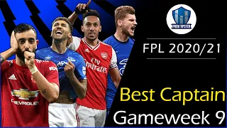 FPL Gameweek 9 Best Captain | Fantasy Premier League Tips 2020/21