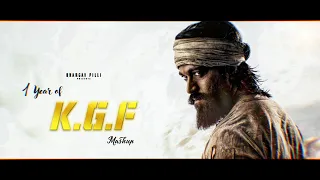 1 Year Of K.G.F Mashup | YASH | Prashanth Neel | Dec 21 | BhargavPilli