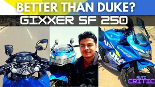 Gixxer SF 250 BS6 Honest ownership review | Best 250 cc bike ?