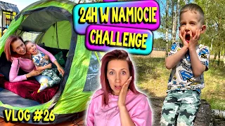 24H W NAMIOCIE ⛺ CHALLENGE - SPAŁAM W NAMIOCIE? 😱 Kamper BARBIE It Takes Two 🦋 Marivo Vlog #26