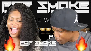 Pop Smoke - The Woo (Audio) ft. 50 Cent, Roddy Ricch REACTION