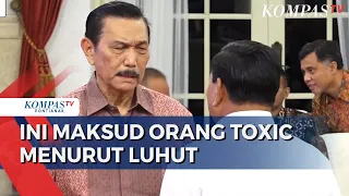 Menko Marves Luhut Akhirnya Jelaskan Maksud Pesan untuk Prabowo soal Jangan Bawa Orang Toxic