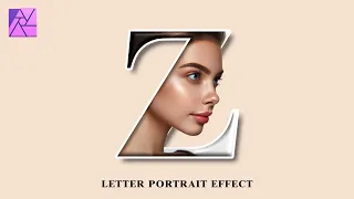 Letter Portrait Effect | Affinity Photo 2