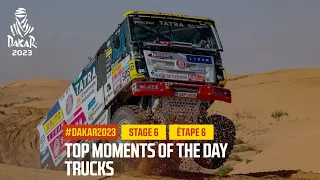 Trucks Top moments - Stage 6 - #Dakar2023