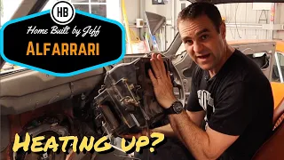 Things are heating up - Ferrari engined Alfa 105 Alfarrari build part 73