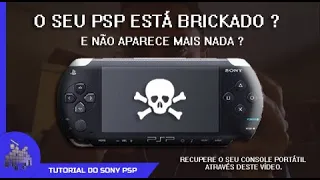 O SEU PSP MORREU ?, ESTÁ BRICKADO E NÃO LIGA MAIS ? | Veja como ressuscitei o meu PSP.