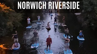 Norwich Riverside | Relaxing Walk along the River Wensum in Norwich (September 5, 2022)