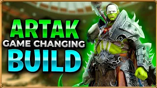 This Build Makes ARTAK Insane!! The Ultimate Build To Solo Dungeons In Raid Shadow Legends