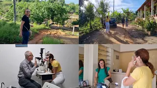 LEVEI MINHA FILHA EDUARDA PARA O MÉDICO.