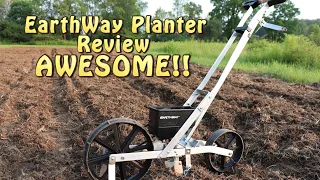 Earthway Planter Review ~ Planting A Deer Plot (Field Corn)