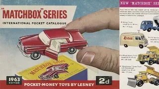 Presentation of all Matchbox models from 1963 diecast car