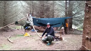 wild camping solo in Sasquatch territory