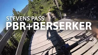 2017 Stevens Pass Bike Park: PBR + Berserker on the Firebird