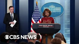 White House briefs press as optimism grows for a new cease-fire in Gaza | full video