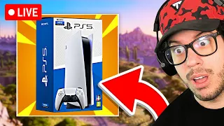 Play FORTNITE and I GIVE YOU PRIZES! (x5 PS5 Giveaway)