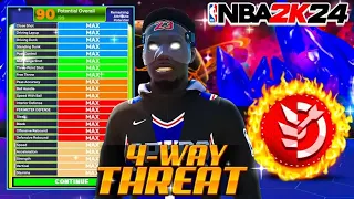 NEW GAME-CHANGING BEST BUILD FOR *CURRENT GEN* NBA 2K24! ALL AROUND DEMIGOD OLD GEN BUILD