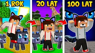 DOŁĄCZYŁEM DO WATAHY WILKÓW KTÓRE WYCHOWAŁY MNIE W MINECRAFT?! GPLAY & LUMI