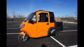 ZEV T3-Pickup Trike Driving Demo