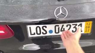 Покупка авто в Германии август 2022 Mercedes GLC 250d AMG 4MATIC 129000 km., 2018