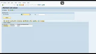 SAP Fund Management- FMDERIVE Part 1