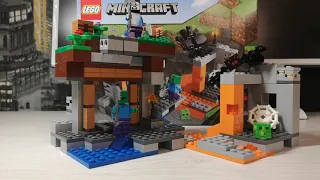 Набор LEGO MINECRAFT  21166 - Заброшенная Шахта (The Abandoned Mine) 2021 г.