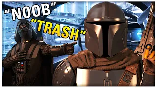 TOXIC PLAYER CALLS ME A NOOB, THEN GETS DESTROYED! - Star Wars Battlefront 2 Funny Moments