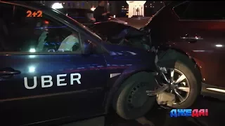 У Києві водій Uber влаштував масову ДТП і зник