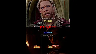 Thor vs Zoom #shorts #marvel #dc #viral #fyp #thor #zoom
