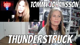 Tommy Johannson Reaction - THUNDERSTRUCK {AC/DC cover} TSEL #reaction #tommyjohansson