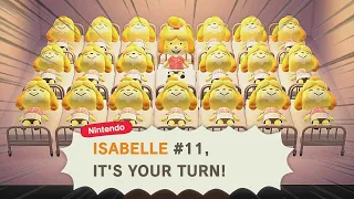 What Is Isabelle Doing before You Load the Game