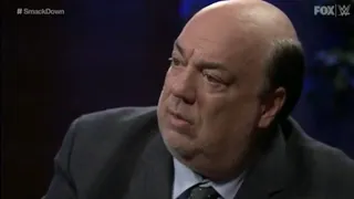 Paul Heyman interview full segment wwe smackdown December 24 ,2021