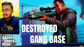 WE DESTROYED LOST GANG BASE | GTA V GAMEPLAY #GTA5 #TechnoGamerz #trending #1