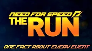 Need For Speed The Run - One Fact About Every Event