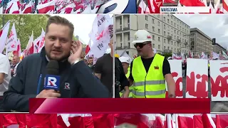 Na żywo! Warszawa. Protestujący: Tusk odwrócił się do rolników plecami! | M. Jelonek | TV Republika