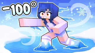 Aphmau is FROZEN -100 DEGREES in Minecraft!