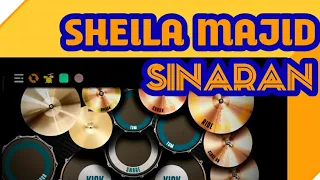 SHEILA MAJID - SINARAN ( Real drum cover by nanda putra )