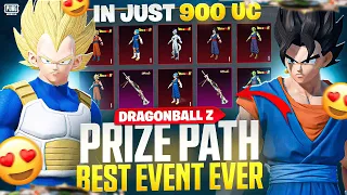 😱EVERYTHING IN 900 UC DRAGON BALL PRIZE PATH EVENT