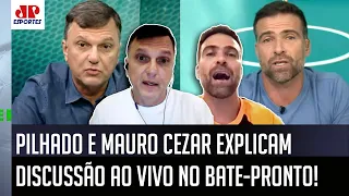 Pilhado e Mauro Cezar EXPLICAM DISCUSSÃO no Bate-Pronto: "FOI UMA GRANDE BOBAGEM!"