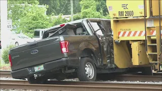 At least 1 injured in train vs. truck crash in Jacksonville's Bayard area