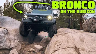 NEW FORD BRONCO vs THE RUBICON TRAIL - During Jeep Jamboree!