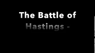 Battle of Hastings Harold's Death