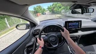 2022 Toyota Yaris Hybrid/Benzin/Petrol 1.5 67 kW (~90 hp) Magyar POV Videó - Hungarian POV Drive 4K