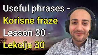 50 Useful Phrases ★ Lesson 30 ★ Learn Serbian  #serbian #srpski #teacherboko