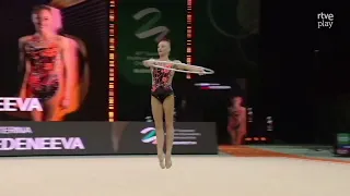 VEDENEEVA Ekaterina (SLO) HOOP EF 33,2 - ECH Budapest 2024